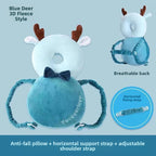 BebiBoo SafeStep - Protector acolchado mochila-cojín.