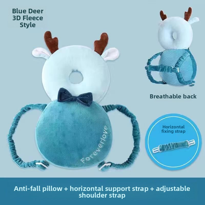 BebiBoo SafeStep - Protector acolchado mochila-cojín.
